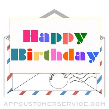 Birthday Letters Stickers Customer Service