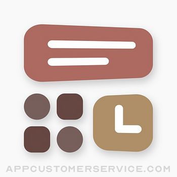 Widget Custom HomeScreen Customer Service