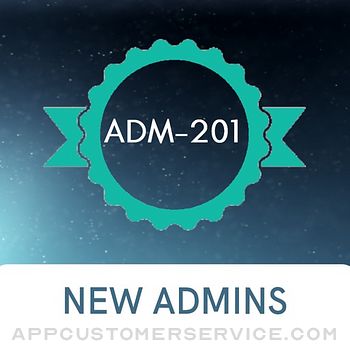 ADM-201 New Admin Exam Customer Service