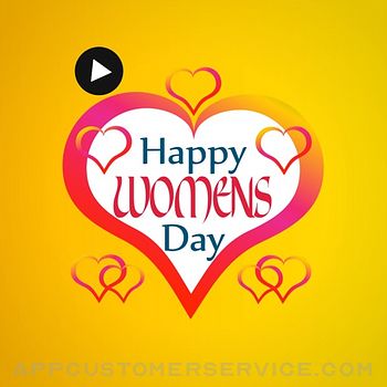Animated Women Day Stickers Customer Service