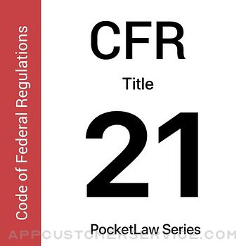CFR 21 - Food And Drugs Customer Service