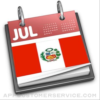 Calendario Peru 2024 Customer Service