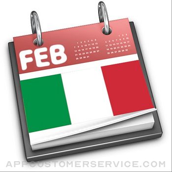 Calendario Italiano 2024 Customer Service