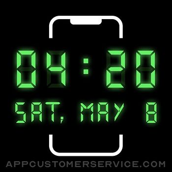 Clock Widget for Home Screen + Customer Service