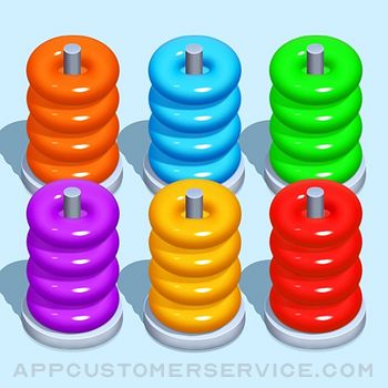 Color Hoop Stack - Sort ring Customer Service