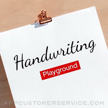 Handwriting Playground Customer Service