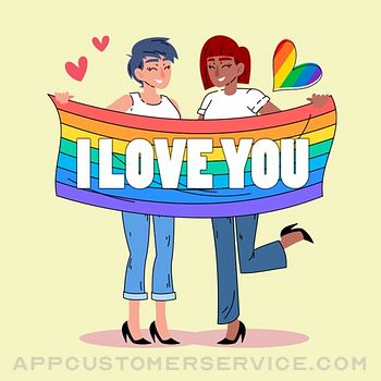 LGBT Lesbian Stickers Customer Service