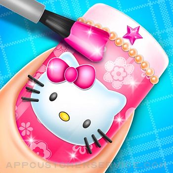 Kitty Nail Salon Game for Girl Customer Service