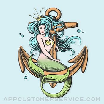 Download Mermaid Spirit Stickers App