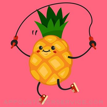 Animated Pineapple Emojis Customer Service