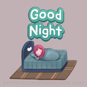 Sweet Good Night Stickers Customer Service