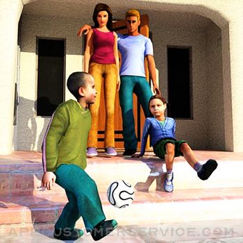 Virtual Mom happy life Game 3D Customer Service