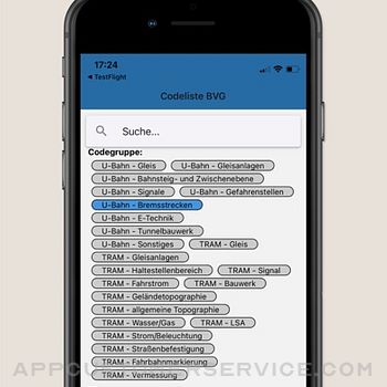 ARC Codelisten-App iphone image 1