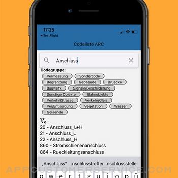 ARC Codelisten-App iphone image 2