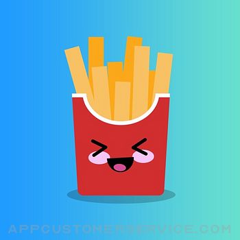 Fast food emotions stickers Customer Service