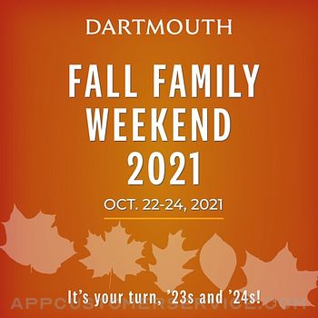 Dartmouth Fall Family Weekend Customer Service