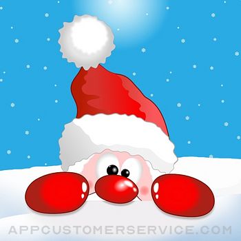 Santa's Hat Christmas Stickers Customer Service