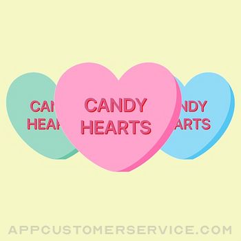 Candy Hearts - Stickers Customer Service