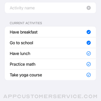 Schedules - Manage your time iphone image 2