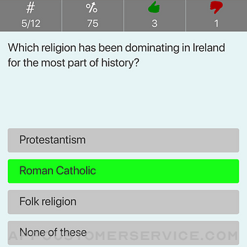 Irish History Quiz ipad image 3