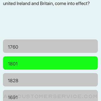 Irish History Quiz iphone image 3