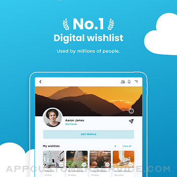 GoWish - Your Digital Wishlist ipad image 1