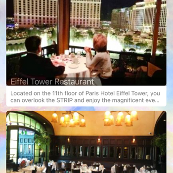 Las Vegas Restaurant Selection iphone image 2
