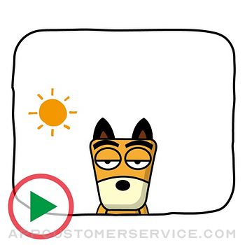 KOROSUKE Dog 1 Sticker Customer Service