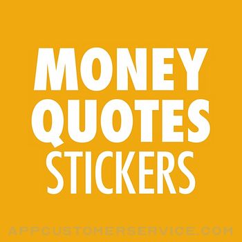 Money Quotes Stickers Customer Service