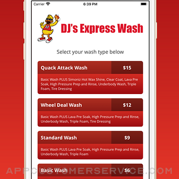 DJ's Express Wash iphone image 2