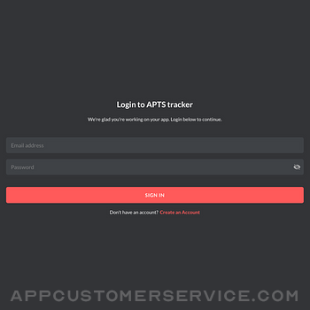 APTS Tracker App ipad image 1