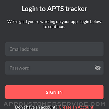 APTS Tracker App iphone image 1