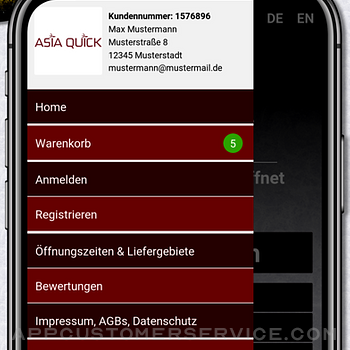 Asia Quick Hamburg Harburg iphone image 3