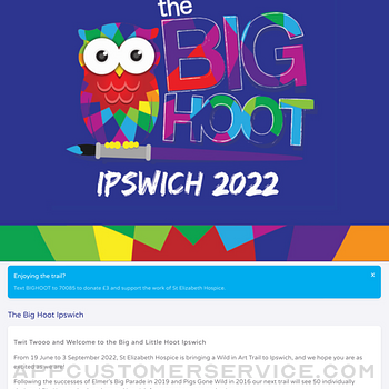 The Big Hoot Ipswich ipad image 1