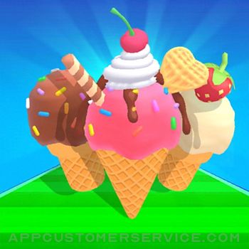 Dessert Stack 3D-Ice Cream Run Customer Service