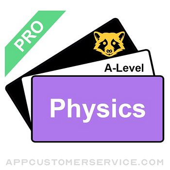 A-Level Physics Flashcards Pro Customer Service
