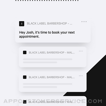 Black Label Barbershop iphone image 4