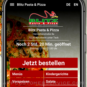 Blitz Pasta - Pizza Kirchheim iphone image 2
