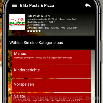 Blitz Pasta - Pizza Kirchheim iphone image 4