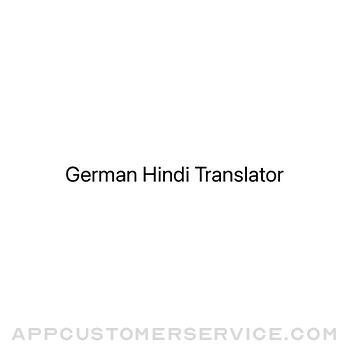 German Hindi Translator iphone image 1