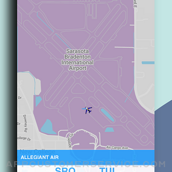 Allegiant Air Flight Radar iphone image 4