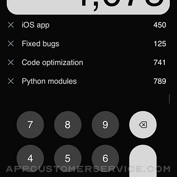 Checklist Calculator iphone image 1