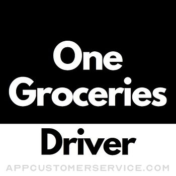 One Groceries Driver Customer Service