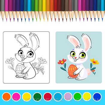 Download Coloring Flower Animals App