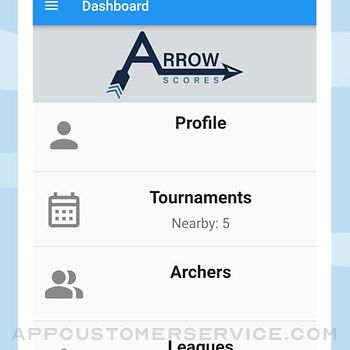 Arrow Scores Portal App iphone image 3