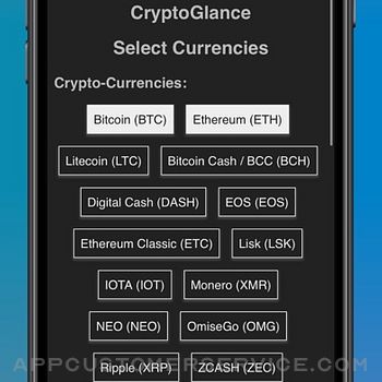 Crypto Glance app iphone image 2