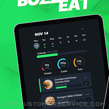 BuzzEat: Auto Meal Planner ipad image 1