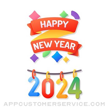 Happy New Year 2024 -WASticker Customer Service