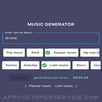 AI Music - Melody generator iphone image 4