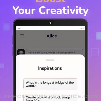 Alice: AI Chat Bot, Assistant ipad image 4
